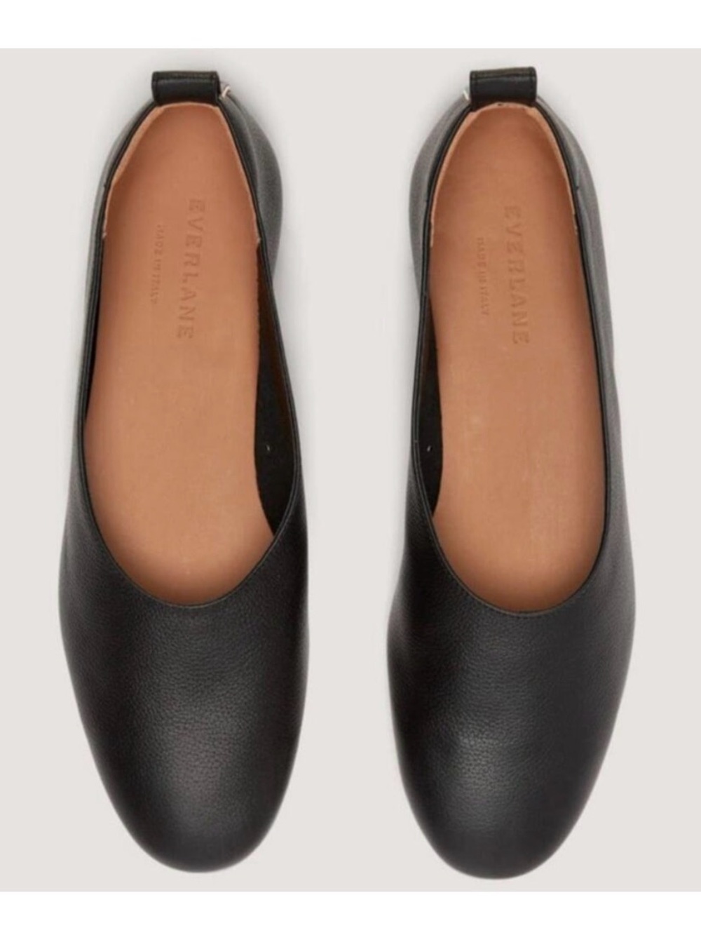 Everlane The Day Glove Black Leather Flats